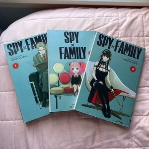 Spy x Family manga books bundle of 3 book 1 2 & 3